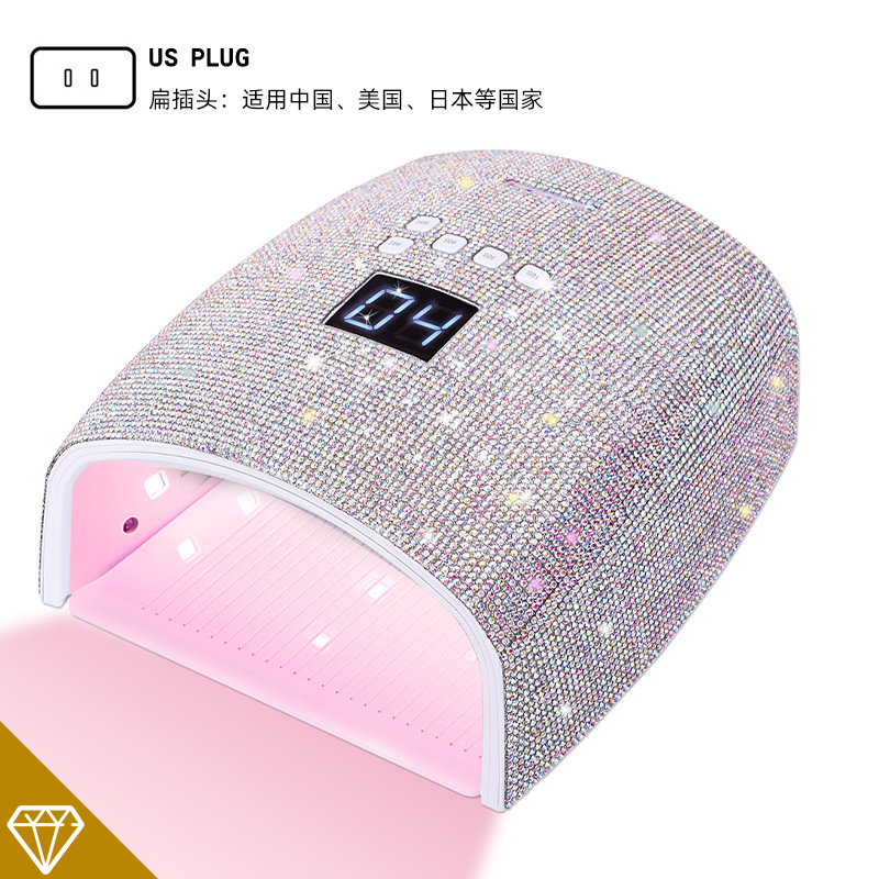 Nuevos productos transfronterizos S10 taladro inalámbrico almacenamiento de luz de manicuras máquina de fototerapia 66W alta potencia manicuras lámpara