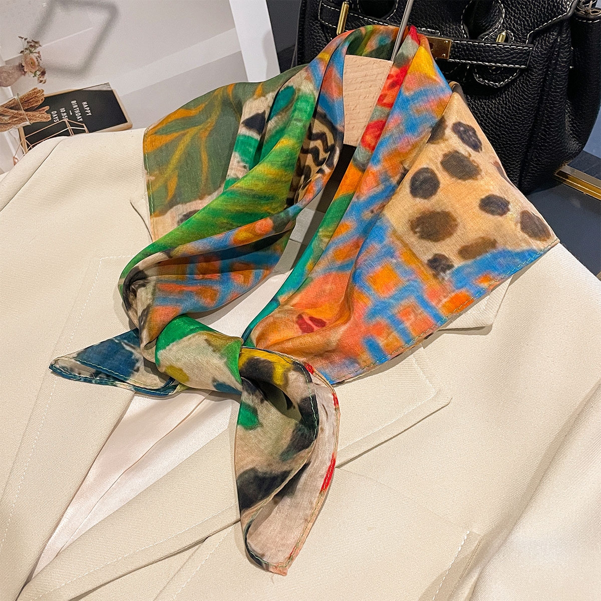 2026 Fall/Winter New Collection: Cashmere Scarf For Women, High-End Feel, Winter H-Letter Luxury Lightweight Cape, Thick And Warm Neckwear_voghion.com