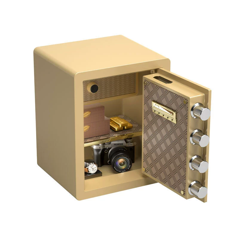 Mechanical small safe home safe for office, anti-theft