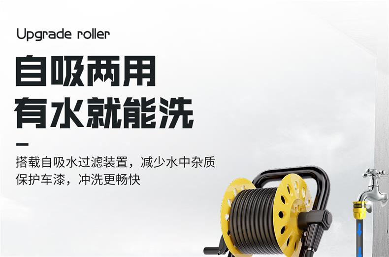 Factory direct car washer 220V portable household high-power high-pressure water pump water property small cleaning machine
