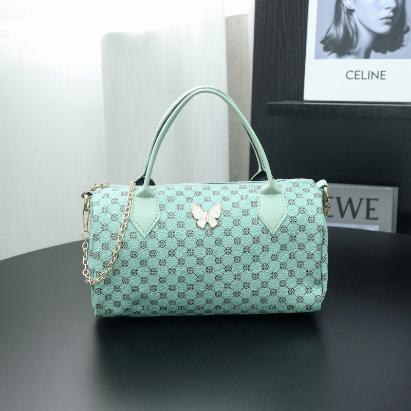 Bolsos de mujer de comercio exterior bolsos al por mayor bolsos de moda simple bolsos de mano 2025 nuevo estilo coreano bolsos de hombro almohada de aire image 8