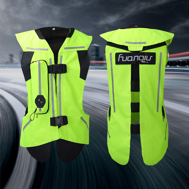 Reflective Vest for Motorcycle Riders, Airbag Vest, Racing Safety Gear, Quick-Dry Motorcycle Riding Apparel Reflective Vest for Motorcycle Riders, Airbag Vest, Racing Safety Gear, Quick-Dry Motorcycle Riding Apparel