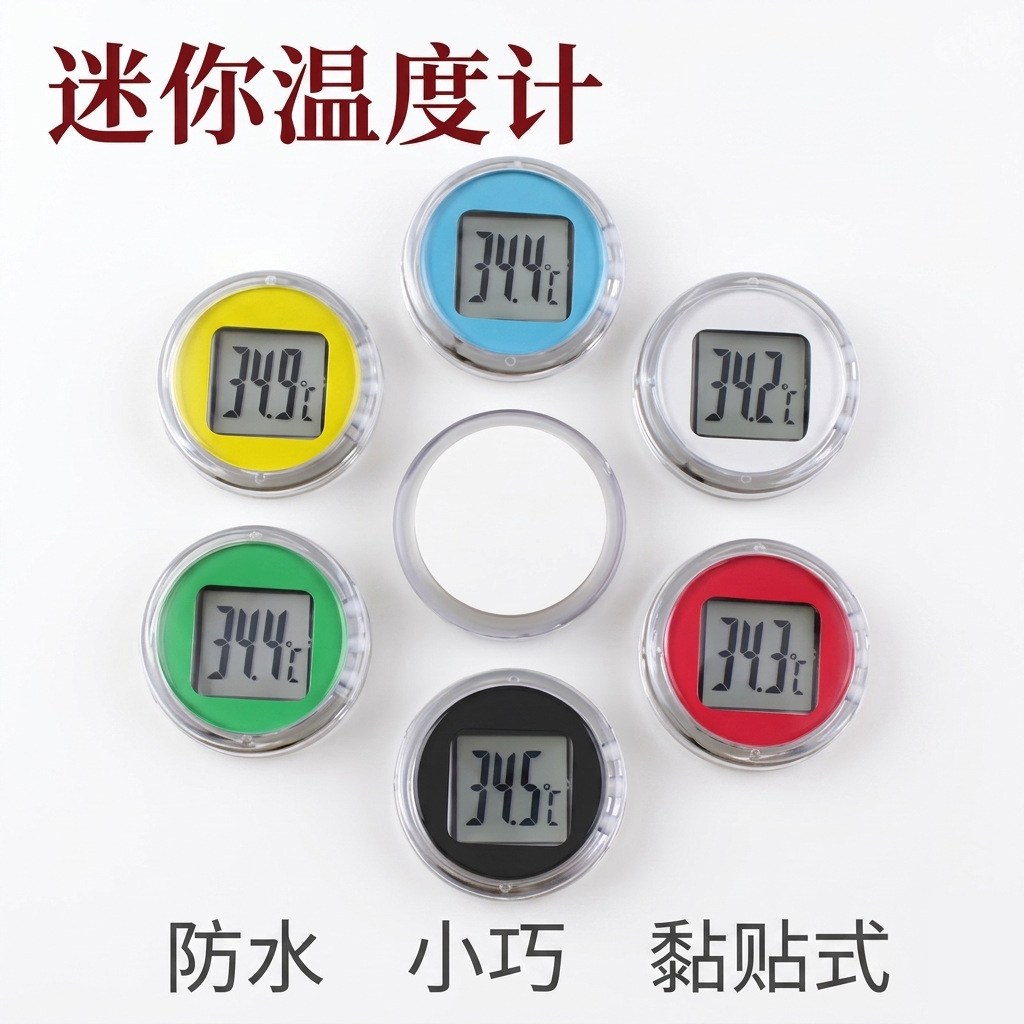 Small waterproof thermometer for home use for bedroom