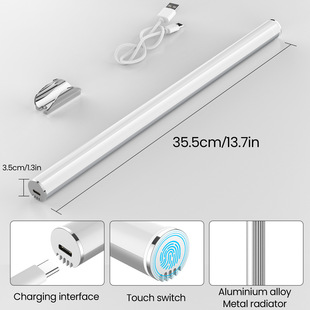 Mirror Headlight Led Bathroom Bathroom Mirror Cabinet Special Punch-Free Simple Modern Dressing Table Light Bathroom Mirror Light