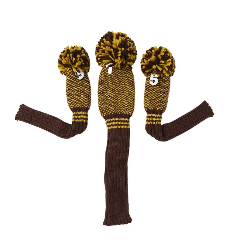 El Club de Golf vendedor caliente transfronterizo fijó las mercancías de la Fábrica de la fuente del juego de tres piezas del Club de punto de golf del club de madera se puede entregar en nombre