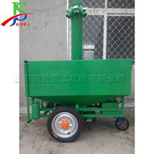 养殖厂电动喂料机 肉鸡笼养自动上料车 手推式小型鸡场喂食车