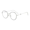 Black silver frame mirror anti -blue light