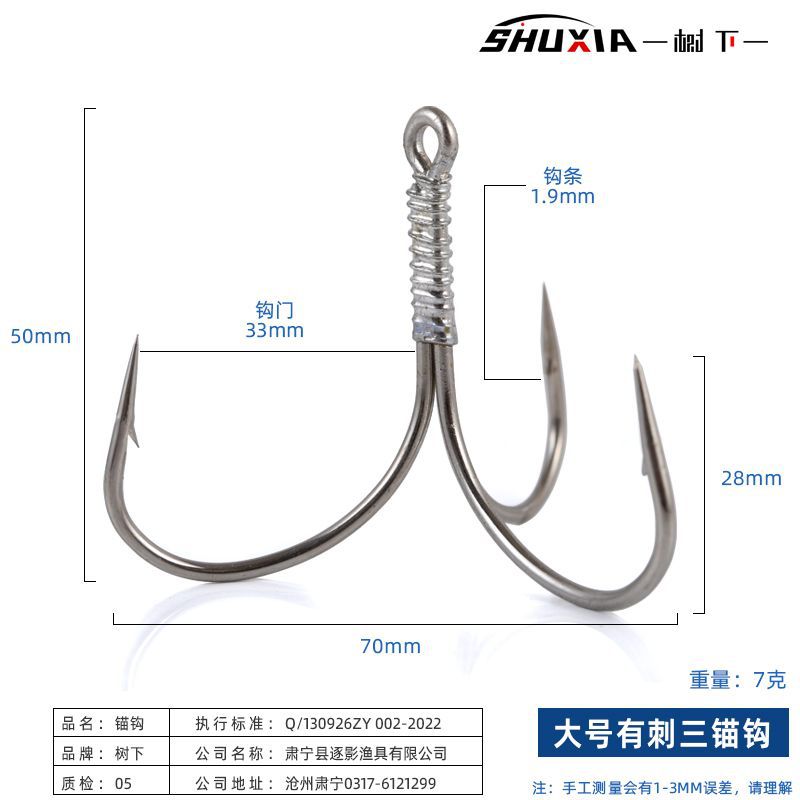 La pesca de tres garras, tres garras