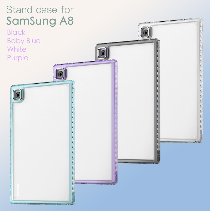 Applicable to Samsung Tab S7/S8 protective case pen slot A8/A7 transparent acrylic A7lite all-inclusive drop-resistant shell