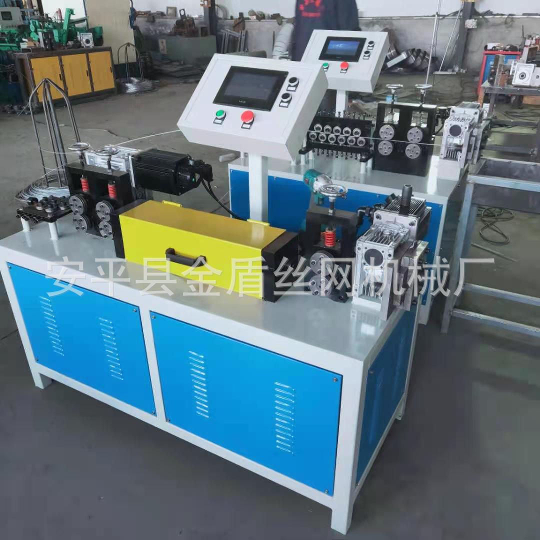 无划伤高速全自动追剪伺服高速调直机宠物笼铁线调直机厂