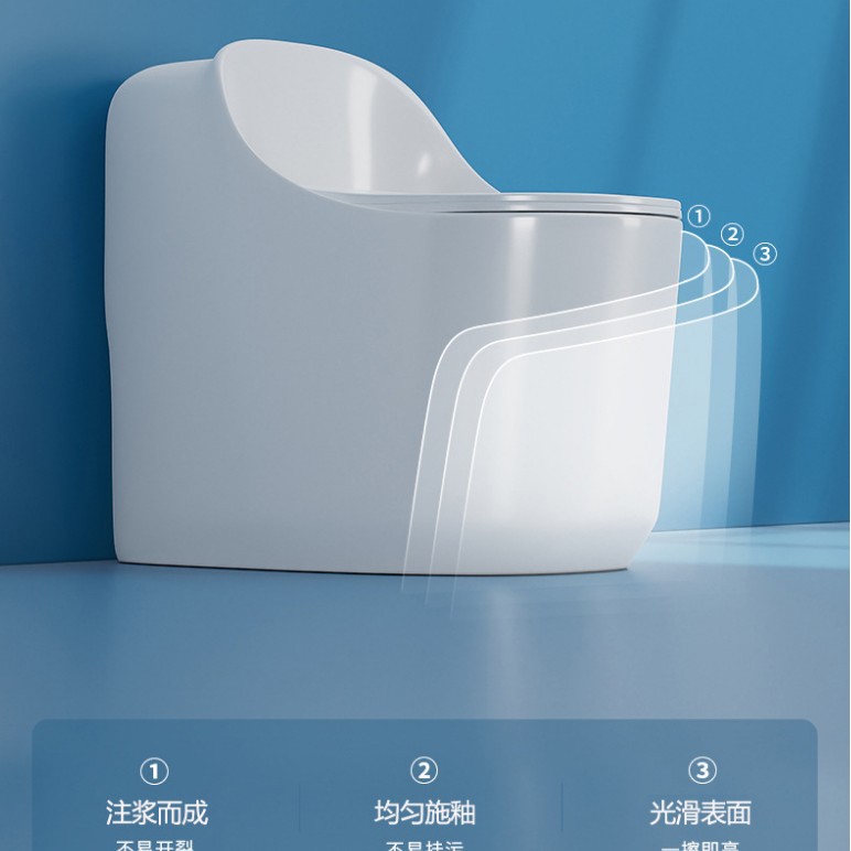 Fabricantes de inodoro mayorista de artículos sanitarios de Guangdong nuevos conjuntos de ingeniería de sifon de tipo personalidad de superpirrón para el hogar