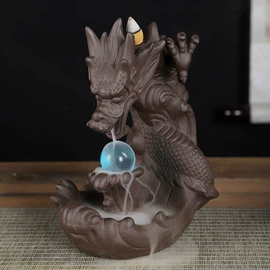 紫砂工艺品;香炉;香