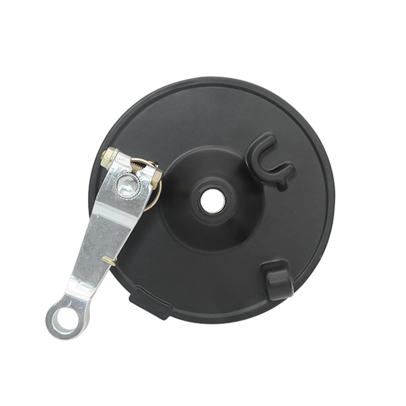 Coche eléctrico 110 freno de tambor delantero ranura redonda conjunto de freno de aluminio batería cubierta del cubo del coche triciclo 10/12 agujero Universal