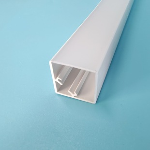 Internal Corner Right Angle Curved Square Surface-Mounted All-Plastic Linear Light Trough Pc All-Plastic Bathroom Cabinet Square Column Light Housing
