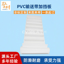 pvc输送带加挡板食品行业输送带防滑爬坡传送带擎川输送带厂家