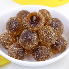 Golden Crown Bursting Tangerine Peel Gummy with Fruit Flavor Filling, Nostalgic Candy, Children's Snack, Wedding Celebration Candy, Wholesale