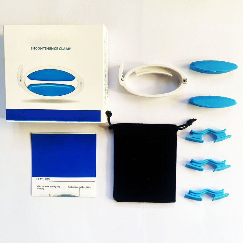 Popular Foreign Trade Men's Penis Clamp Soft Clamp Urinary Incontinence Confinement Ring Anti-Leakage Care Clip Silicone Pad Penis Ring Popular Foreign Trade Men's Penis Clamp Soft Clamp Urinary Incontinence Confinement Ring Anti-Leakage Care Clip Silicone Pad Penis Ring
