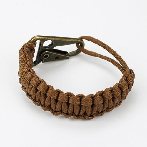 Cross-border new style mountain climbing buckle hanging rope creative handmade umbrella rope camping tent emergency eagle claw buckle outdoor hook 