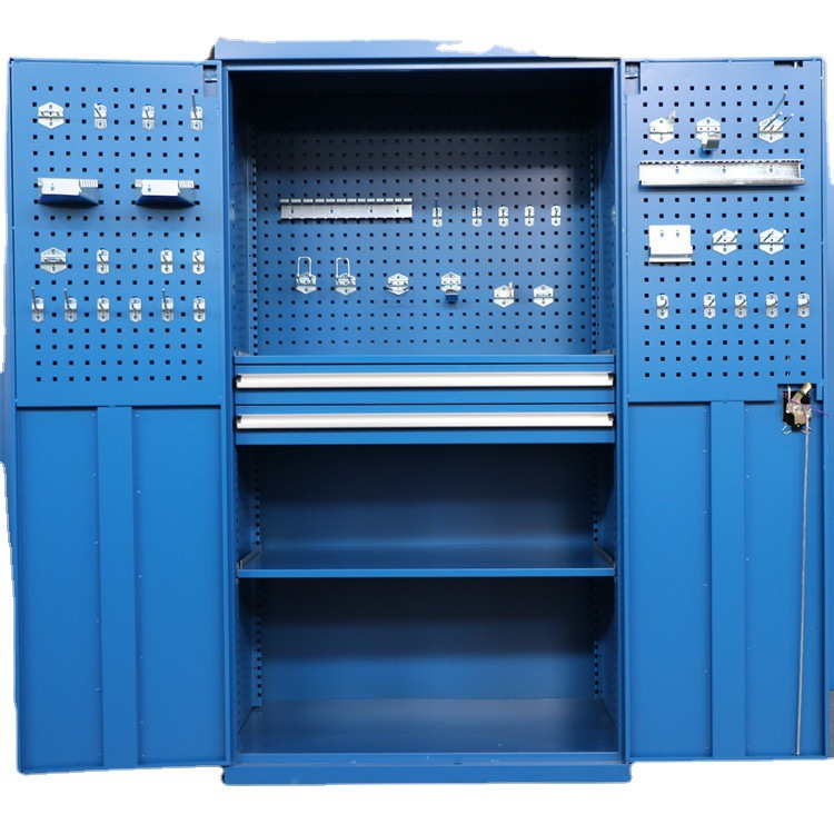 车间工具收纳柜五金重型工具柜汽修专用工具推车双开门工具储物箱