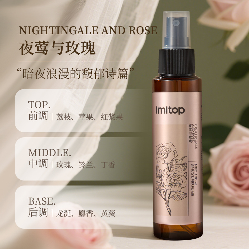 Lmltop ropa fragancia spray humo olor ropa desodorante invierno Antiestático de larga duración desodorante