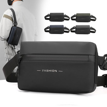 新款男潮流胸包斜挎包户外旅行腰包时尚简约单肩包小跨包跨境