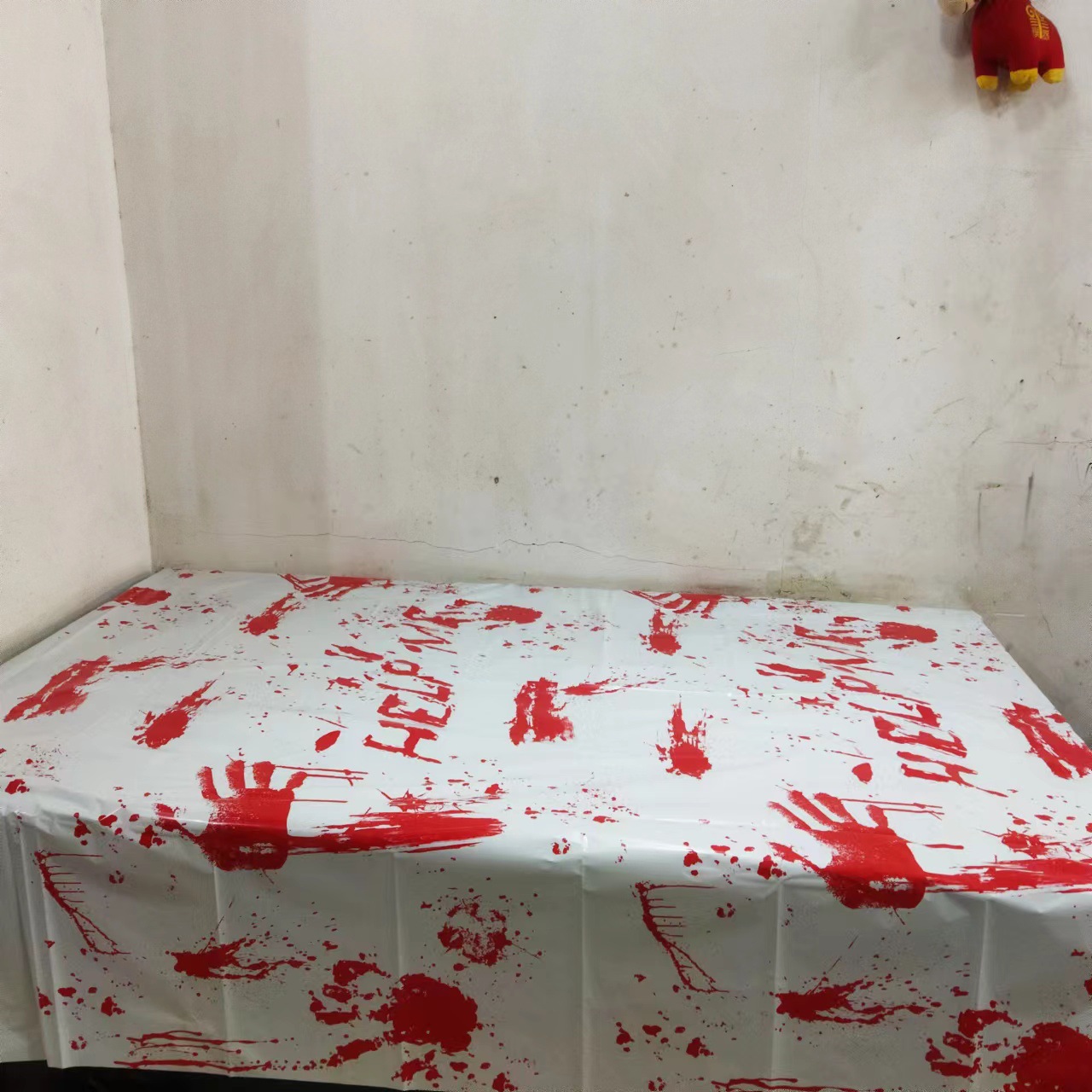 Amazon E-commerce Halloween disfraz de terror delantal de sangre calcetines de sangre enfermera cocinera calcetines de sangre delantal