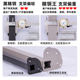 Outdoor advertising printing LOGO four-legged stall tent canopy four-corner umbrella awning folding rainproof parking awning
