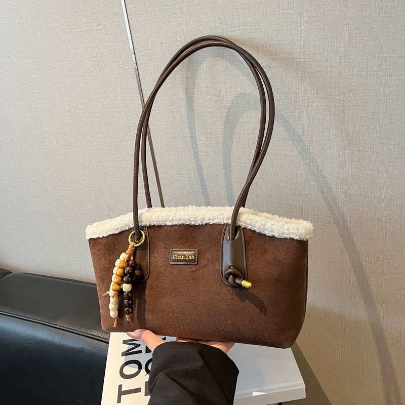 Corea del Sur mochila de seda esmerizada bolsas inferiores de mujer otoño invierno 2025 nuevo retro de hombro bolsas de mano de viaje