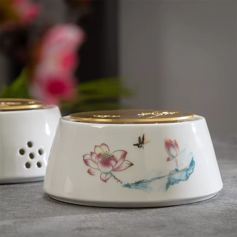 Свеча для гостиной, ароматизированный чай, чайный набор, японский чайный cup, медный термос, сохраняющий тепло