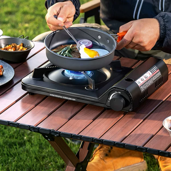 Ultra-thin cassette stove outdoor portable stove gas cassette stove gas stove camping outdoor picnic winter stove