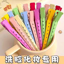 发根蓬松夹侧边刘海化妆定型无痕发夹定位高颅顶神器鸭嘴夹子发卡