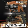Automatic sand colt, tactics set, tubing, flashlight, 5 pieces