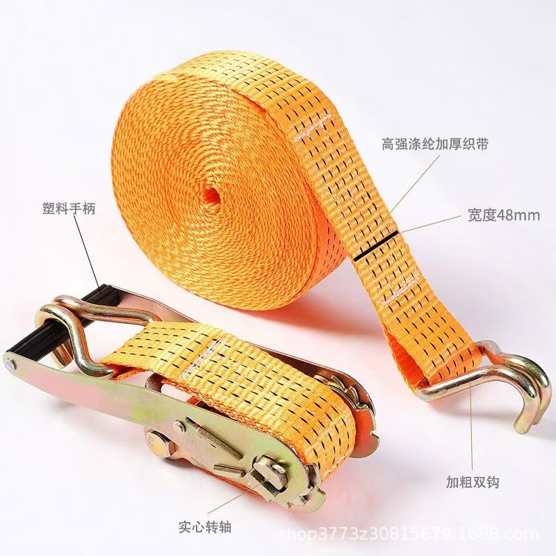 Tightener Universal Binding Tightener 5 Tons Binding Tightener 5t Double Hook Truck Rope Tighter Welding-Free 2 Inch