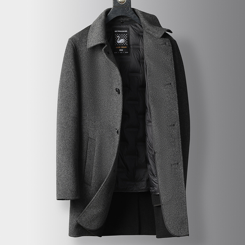 K37-2 그레이 [탈착식 구스다운 라이너]