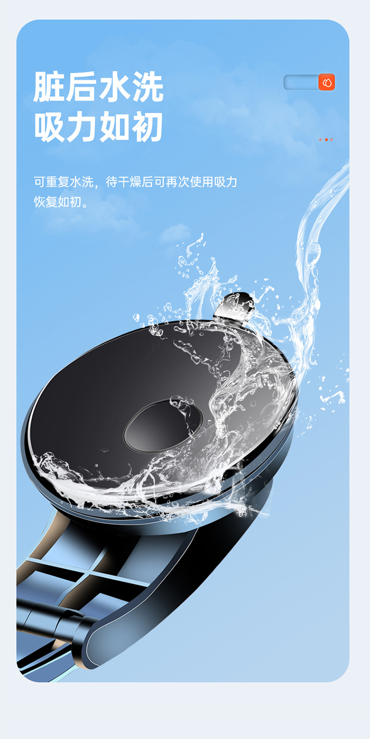 Longqi's New Car Mobile Phone Holder Car Navigation Metal Hook Air Outlet Universal Gravity Type Dropshipping