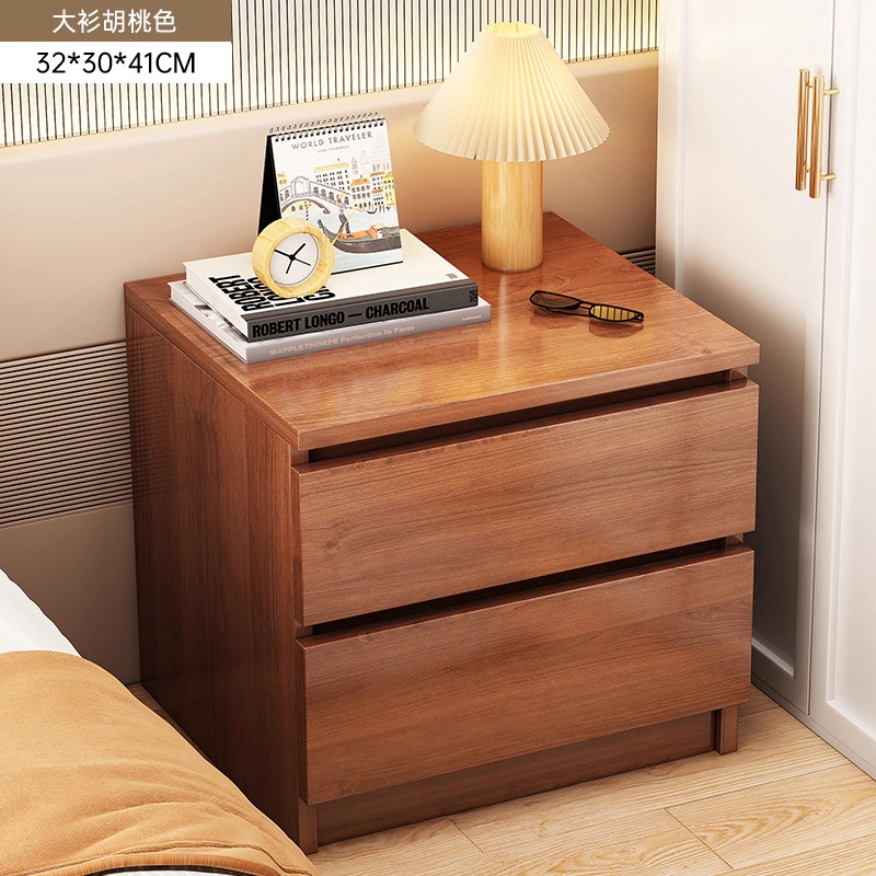Mini meseta de cabezal de cama dormitorio doméstico 2026 nuevo armario de almacenamiento simple gris de lujo ligero de alta calidad armario de almacenamiento junto a la cama