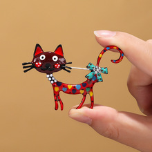 New enamel-painted butterfly brooch, elegant and luxurious, versatile and high-end fashion accessory for women