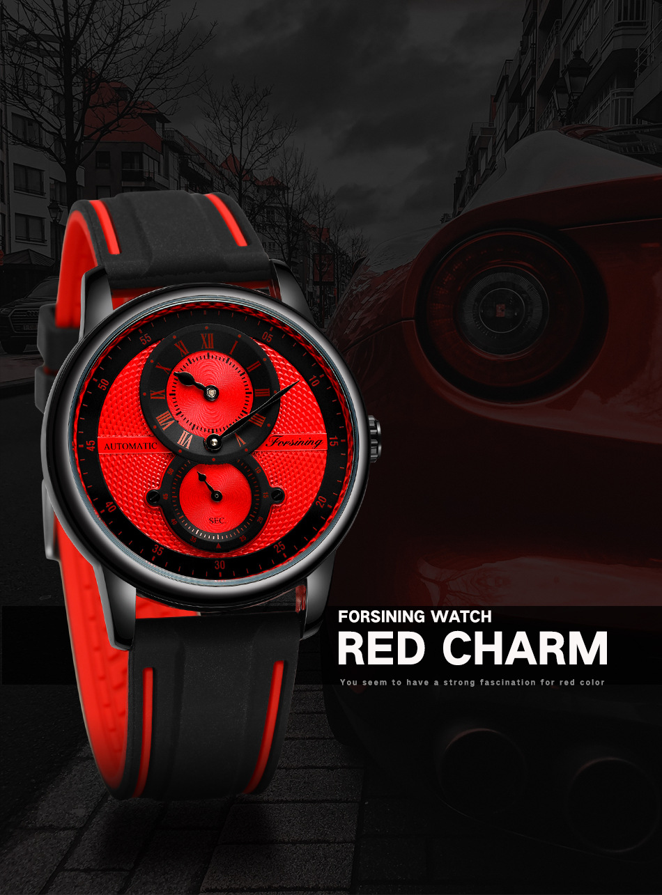 Automatic Mechanical Watch For Men And Women Round Design_voghion.com