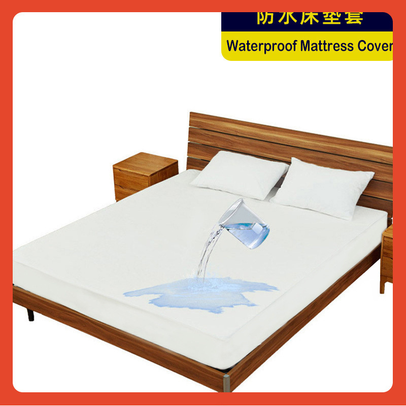 ✧ Cross-Border Waterproof Fitted Sheet Bamboo Fiber Towel Cloth Hotel Bed Sheet Bed Cover Urine Barrier Mattress Protector Bed Cover Mattress