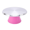 Baking tool aluminum alloy anti -slip high -foot decorative table cake cream decorative table household decorative table