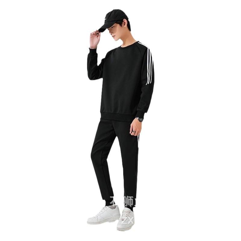2023 Otoño e Invierno Nuevo traje de los hombres y las mujeres del mismo estilo de la pareja mismo casual todo partido suéter traje estilo coreano Deportes