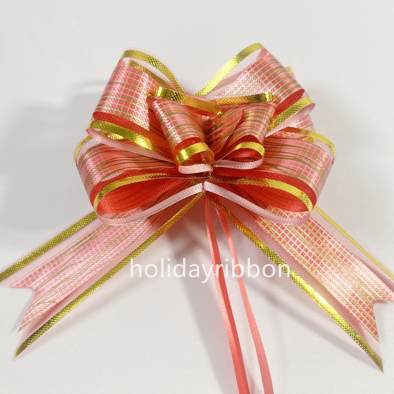 S / F 50 gran arco de nieve de patrón de árbol mano tira de flores de regalo de automóvil de boda embalaje corteza de flores