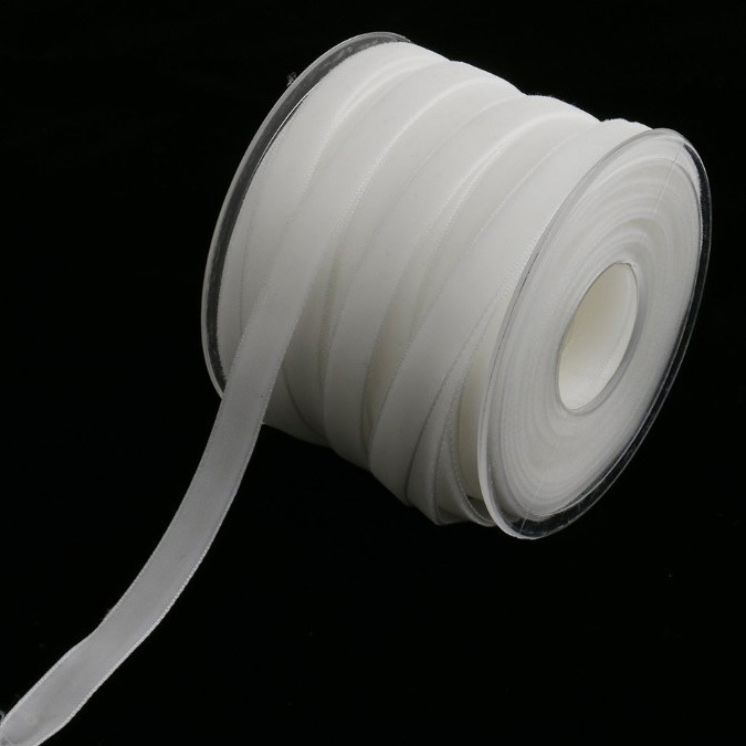 YZDIY 1cm banda de terciopelo unilateral ropa textil de nylon terciopelo correa de terciopelo collar cinta