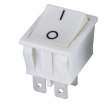 船型开关KCD4 6脚3档翘板开关大电流电器 发电机电源开关