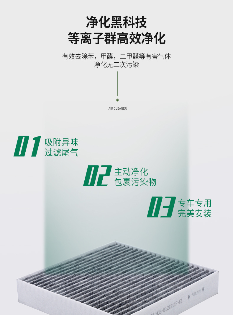 Suitable for Filters: Honda Air Conditioning Filter Element Crv Accord Civic Fit Xrv Air Honda Crv Air Conditioning Filter Element