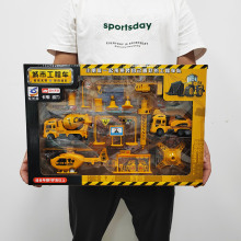 儿童回力小汽车男孩工程车消防车军事车惯性玩具培训机构礼品批发