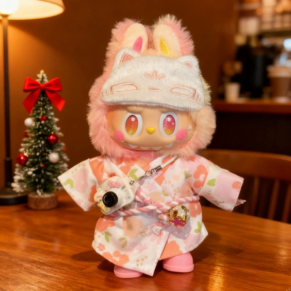 Fuchsia set, cat