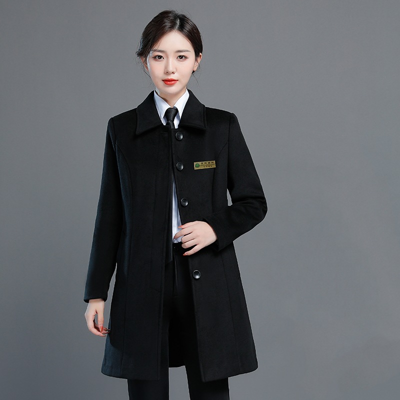 여성용 코튼 216 블랙 다크 플래켓