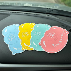 Car accessory feng shui car mat anti-slip creative Kartoon car heater pad car console high-temperature resistant large mat