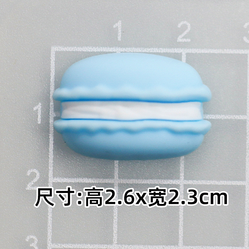 부드러운 접착제 블루 스테레오 마카롱 [1.8*2.4cm]